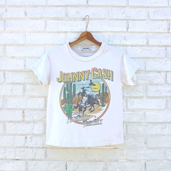 Daydreamer Johnny Cash Ghostrider Tshirt XS - Picture 2 of 10
